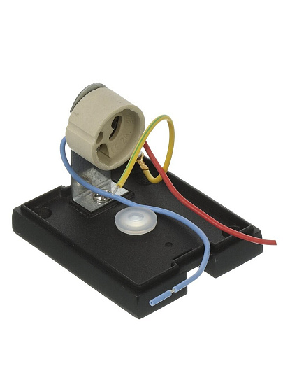 Светильник фасадный General Lighting Systems, GWL-MR16-GU10-R-IP65, 25 Вт, GU10, на 1 лампочку, IP65, 8х8 см, 1 лампа, IP65, круглый, черный, 661126