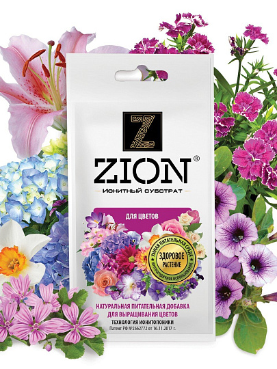 Удобрение для цветов, саше, минеральное, субстрат, 30 г, Zion