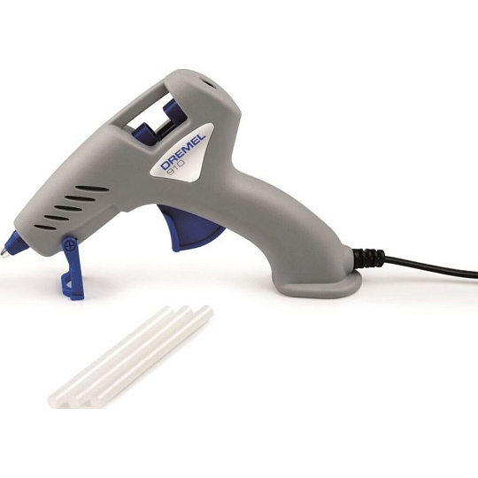 Электропистолет клеевой 7 мм, 20 Вт, 5 г/мин, Dremel, 910, F0130910JC