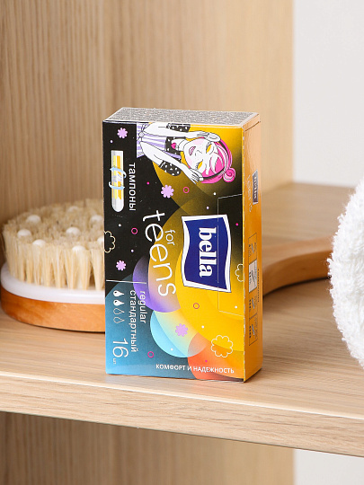 Тампоны Bella, For Teens Regular, 16 шт, BE-032-RE16-E02