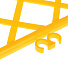 Забор декоративный пластмасса, Palisad, Плетенка №6, 24х320 см, желтый, ЗД06 - фото 5