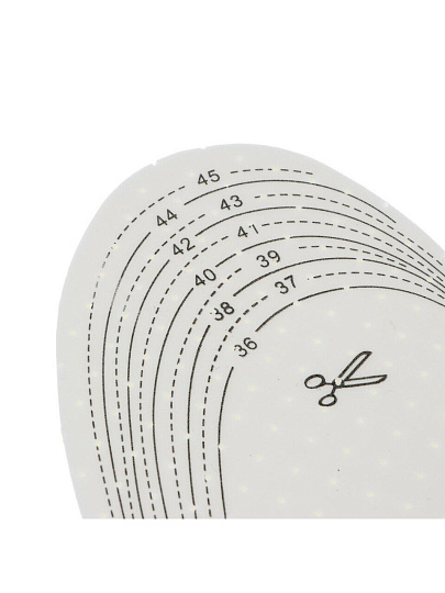 Стельки Streetwise, универсальные, латекс, полиэстер, 36-46