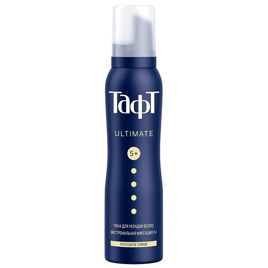 Лак-пена для волос Taft, Ultimate, экстремальная фиксация 6, 150 мл