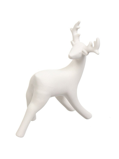Фигурка декоративная керамика, Олень, 14х7х17 см, диз.1, Y4-5191