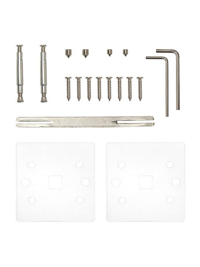 Ручка дверная Code Deco, Slim H-30115-A-NISM, 31628, матовый никель, алюминий