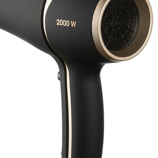 Фен Redmond, RF-536, 2000 Вт, ионизация, 3 режима, 2 скорости, черный