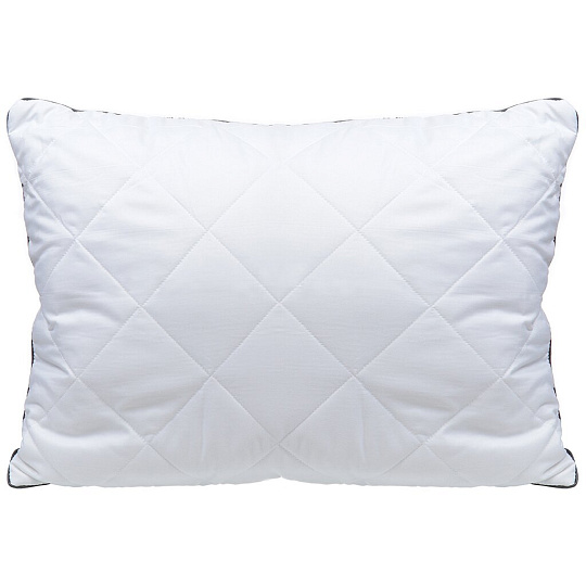 Подушка 50 х 70 см, Файбер, Лофт, чехол микрофибра 100% полиэстер, кант, IVVA, ПФМстм-57