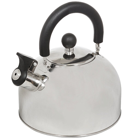 Чайник нержавеющая сталь, 2.5 л, со свистком, зеркальный, Катунь, Кухня, в ассортименте, КТ-105/КТ-105В
