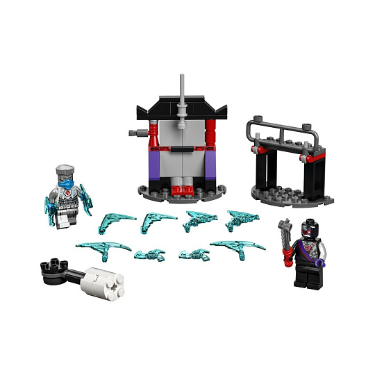 Конструктор Lego, Ninjago, Легендарные битвы: Зейн против Ниндроида, 5-7 лет, 57 деталей, 71731