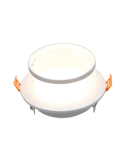 Светильник встраиваемый Элегия, GX53, круглый, белый, General Lighting Systems, GCL-GX53-H38