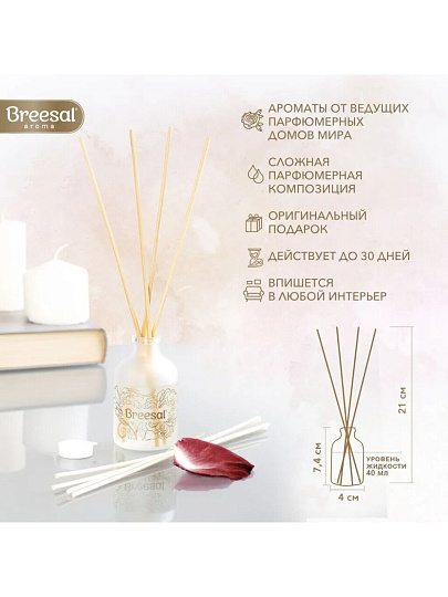 Аромадиффузор Breesal, 40 мл, Arome Sphere «Изысканное наслаждение», ARD/008