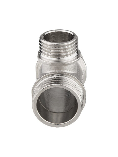 Тройник 3/4"х1/2"х3/4", ш-ш-ш, латунь, AquaLink