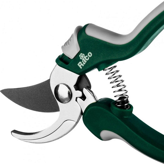 Секатор для кустарников, 210 мм, лезвие плоскостное, Raco, рукоятка двухкомпонентная, 4206-53/CS181