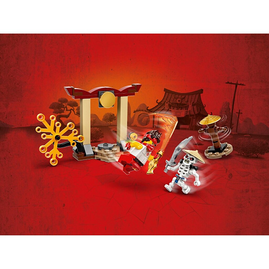 Конструктор Lego, Ninjago, Легендарные битвы: Кай против Армии скелетов, 5-7 лет, 61 деталь, 71730