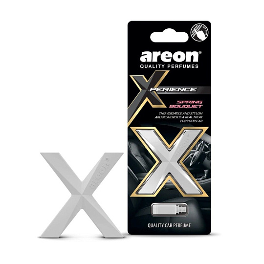 Ароматизатор в машину на дефлектор, сухой, Areon, Xperience, Весенний букет,704-APX-06