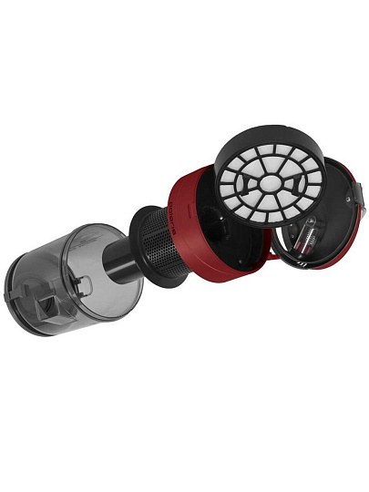 Пылесос Polaris, PVC 1619, 1600 Вт, с контейнером, 1.7 л, сухая уборка, красный