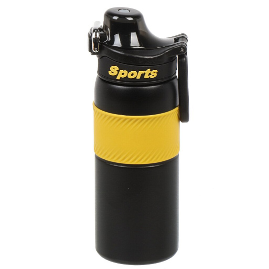 Термобутылка нержавеющая сталь, 0.5 л, Sports Fresh, желтая, B070071