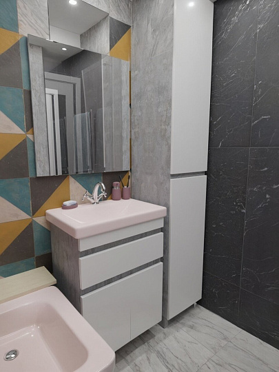 Дозатор для жидкого мыла, Zenfort, Soft, керамика, 8х8х14.5 см, 300 мл, мокачино