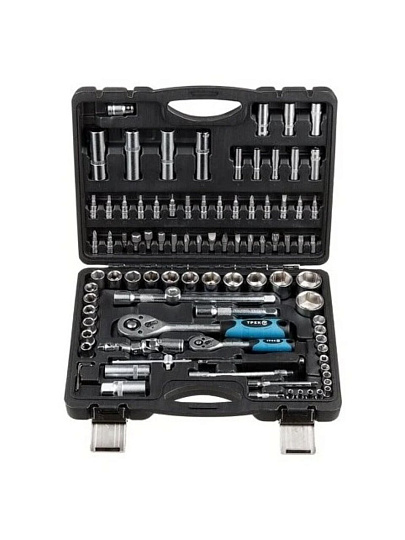 Набор слесарных инструментов Трек, TR15094/TR13094, 1/2", 1/4", 6-гранный, сталь, кейс, 94 предмета