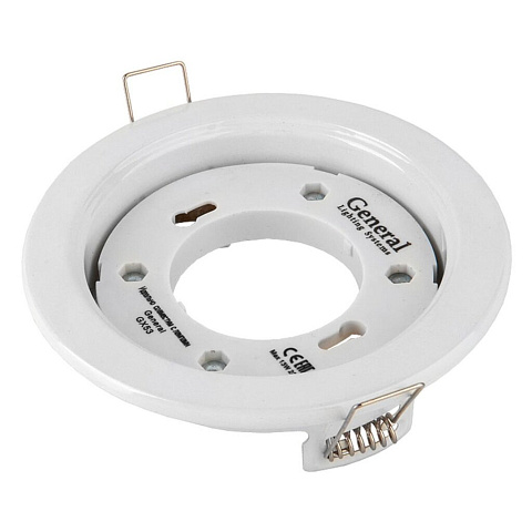 Светильник встраиваемый светодиодный, General Lighting Systems, 50 Вт, GX53, IP20, 10.8х10.8х3.8 см, белый, 689230