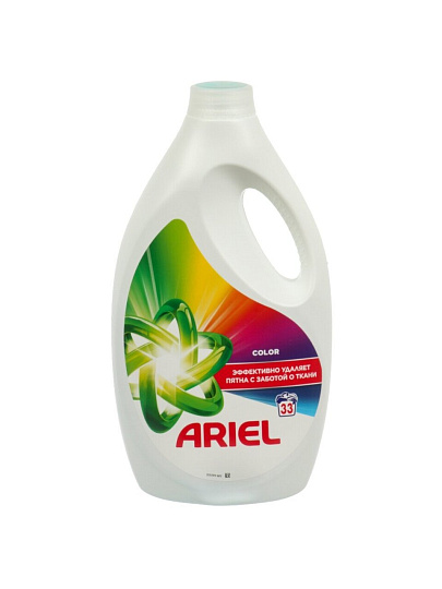 Гель для стирки Ariel, 2.145 л, для цветного белья, Color