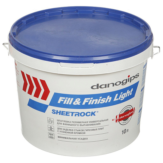 Шпатлевка Sheetrock, Fill & Finish Light, 17 кг