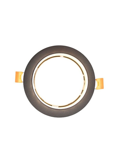 Светильник встраиваемый Элегия, GX53, круглый, черный, General Lighting Systems, GCL-GX53-H38