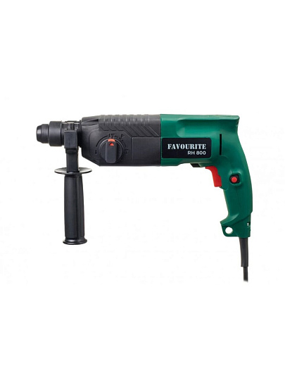 Перфоратор Favourite, RH 800, SDS-Plus, 800 Вт, 2.4 Дж, 3 режима, с кейсом, 104100800