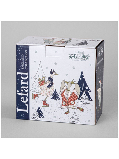 Салатник фарфор, круглый, 14.5х6 см, 0.65 л, подарочная упаковка, Family Christmas, Lefard, 425-185