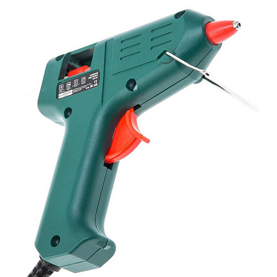 Электропистолет клеевой 7 мм, 60 Вт, 8 г/мин, короткая и длинная насадка стержни, Hammer, GN-07, 312593