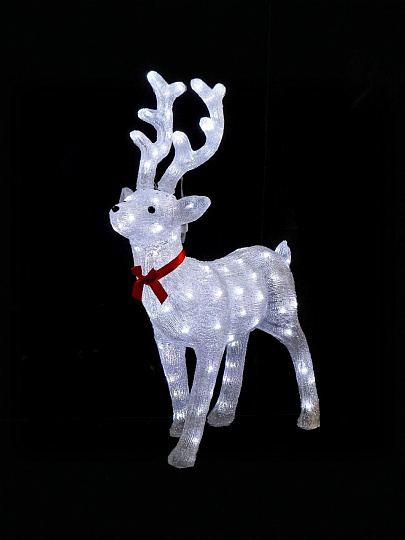Фигурка декоративная полимер, Олень, 70 см, 80 LED, 220В, Y4-7436