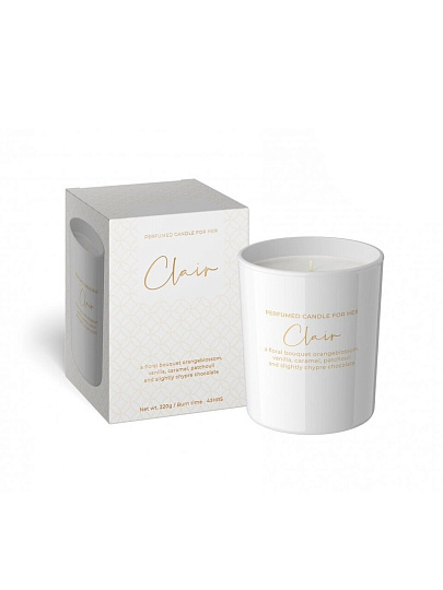 Свеча ароматизированная, в стакане, Bartek Candles, Для Него и Для Нее, 220гр