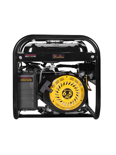 Генератор бензиновый, Huter, DY3000L, 2.7 кВт, четырехтактный, 7 л.с., 16 А, выход 12 В, 64/1/4