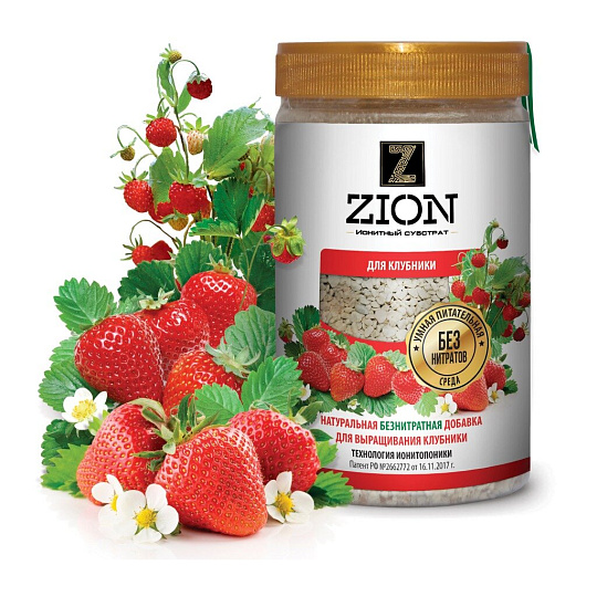 Удобрение для клубники, минеральный, субстрат, 700 г, Zion