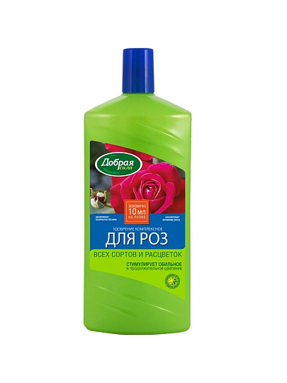 Удобрение для роз, органоминеральное, жидкость, 1 л, Добрая сила