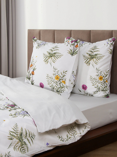 Постельное белье евро, пр215х240, 2н70х70, п200х215, м-сат, Майская ночь, Камея, SJT2503-3