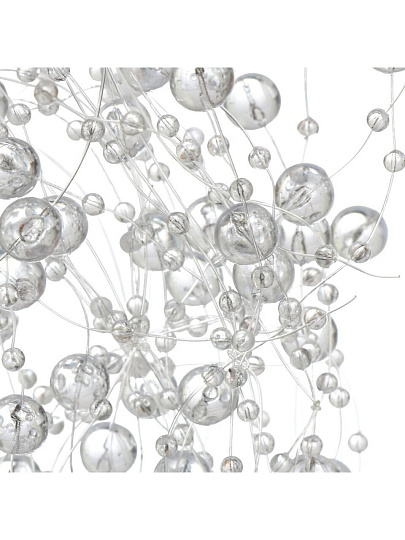 Бусы новогодние 200 см, прозрачные, Жемчужинки, Y4-9450