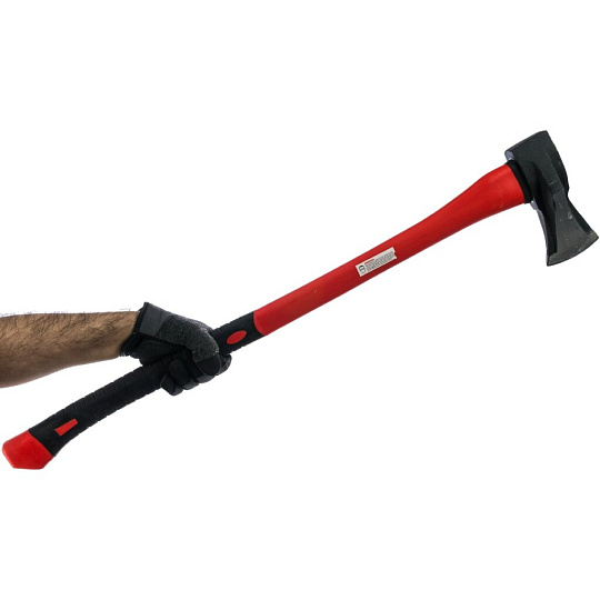 Топор-колун Bohrer, клиновидное полотно, рукоятка фибергласовая, обрезиненная, 2 кг, 900 мм, 45129200