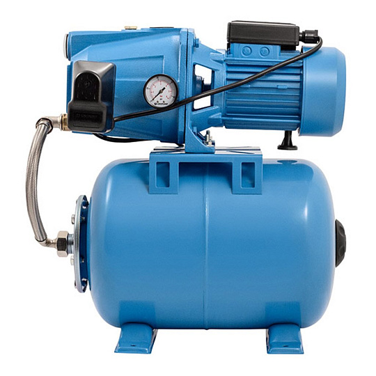 Насосная станция Unipump, 750 Вт, глубина погружения 8 м, максимальный напор 45 м, 3 м³/ч, AUTO JET 100LA