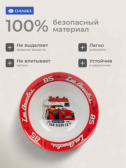 Салатник керамика, Болид, 350 мл, 15 см, детский, Daniks