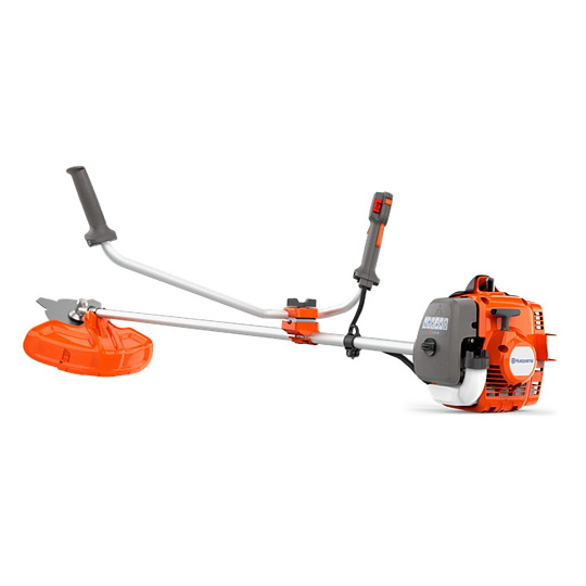 Триммер бензиновый, Husqvarna, 325R, 1.2 л.с., 27 куб.см, U-ручка, леска/нож, неразборный вал