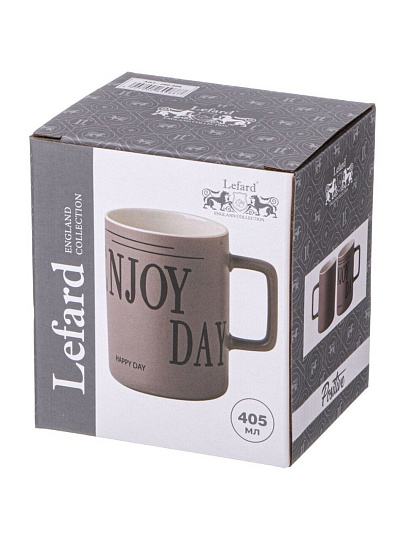 Кружка фарфор, 405 мл, Enjoy Day, Lefard, 260-988