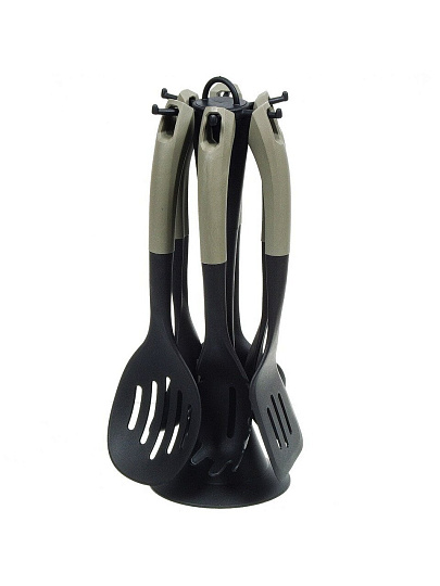 Набор кухонный 6 предметов, на подставке, Y4-4386