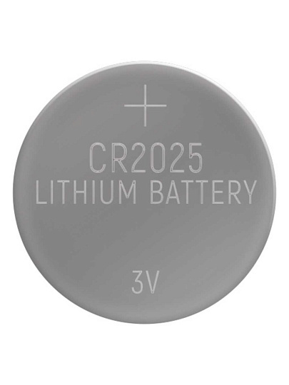 Батарейка General Lighting Systems, CR2025, GBAT-CR2025, литиевая, 3 В, блистер, 5 шт, кнопочная, 800567
