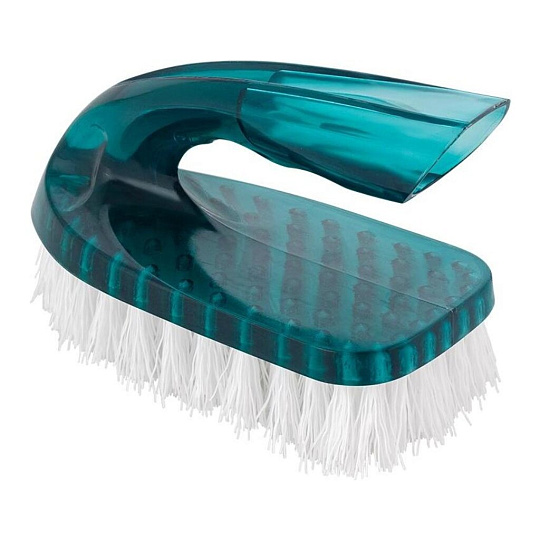 Щетка универсальная, пластик, 13.5 см, утюжок, зеленая, Spin&Clean, Vogue, SC530610100