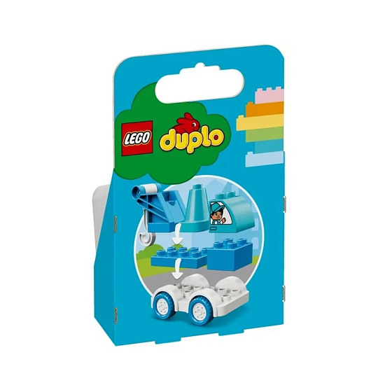 Конструктор Lego, Duplo, Буксировщик, 1-3 лет, 7 деталей, 10918