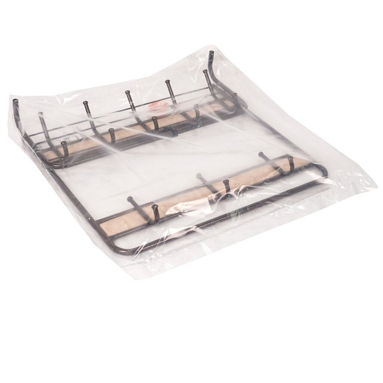 Вешалка настенная 8 крючков, 2-х ярусная, с полкой, 60х22х58 см, ЗМИ, ВСП 22В М, медный антик