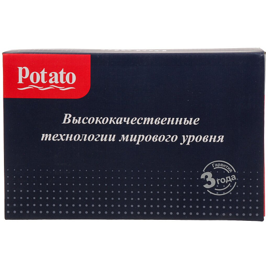 Смеситель для раковины, Potato, короткий излив, с картриджем, P10181-7