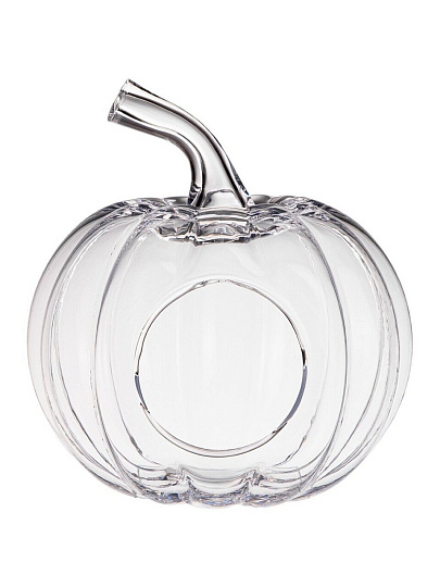 Ваза стекло, настольная, 23х24 см, Alegre Glass, Тыква, 337-030