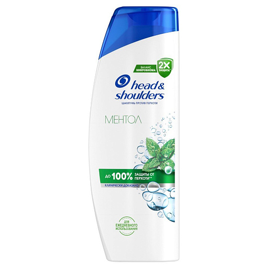 Шампунь Head & Shoulders, Ментол, против перхоти, 360 мл